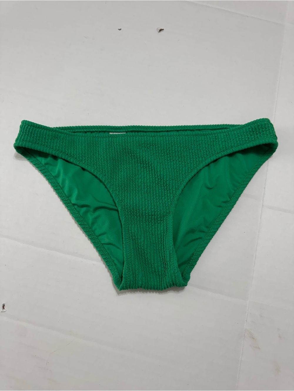 aerie Green Textured Bikini Bottom